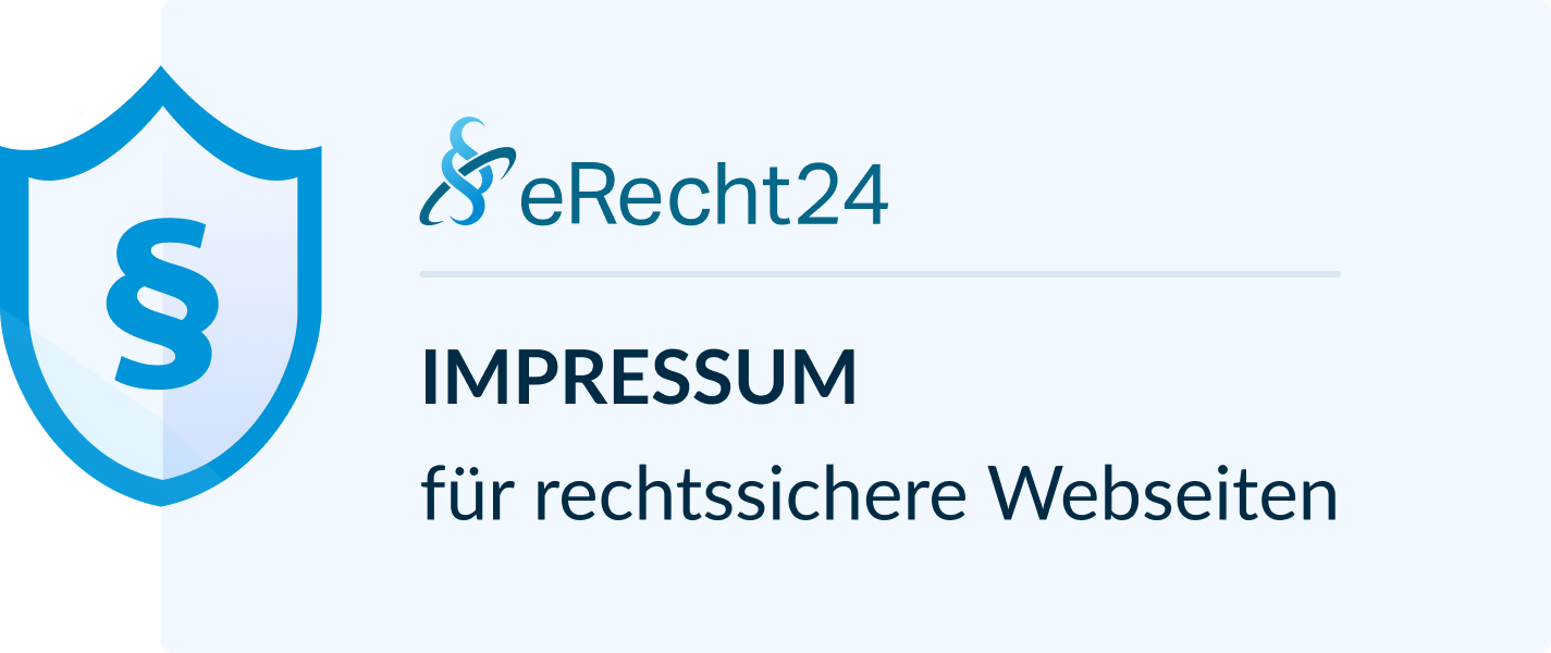 e-Recht24 Impressum-Siegel